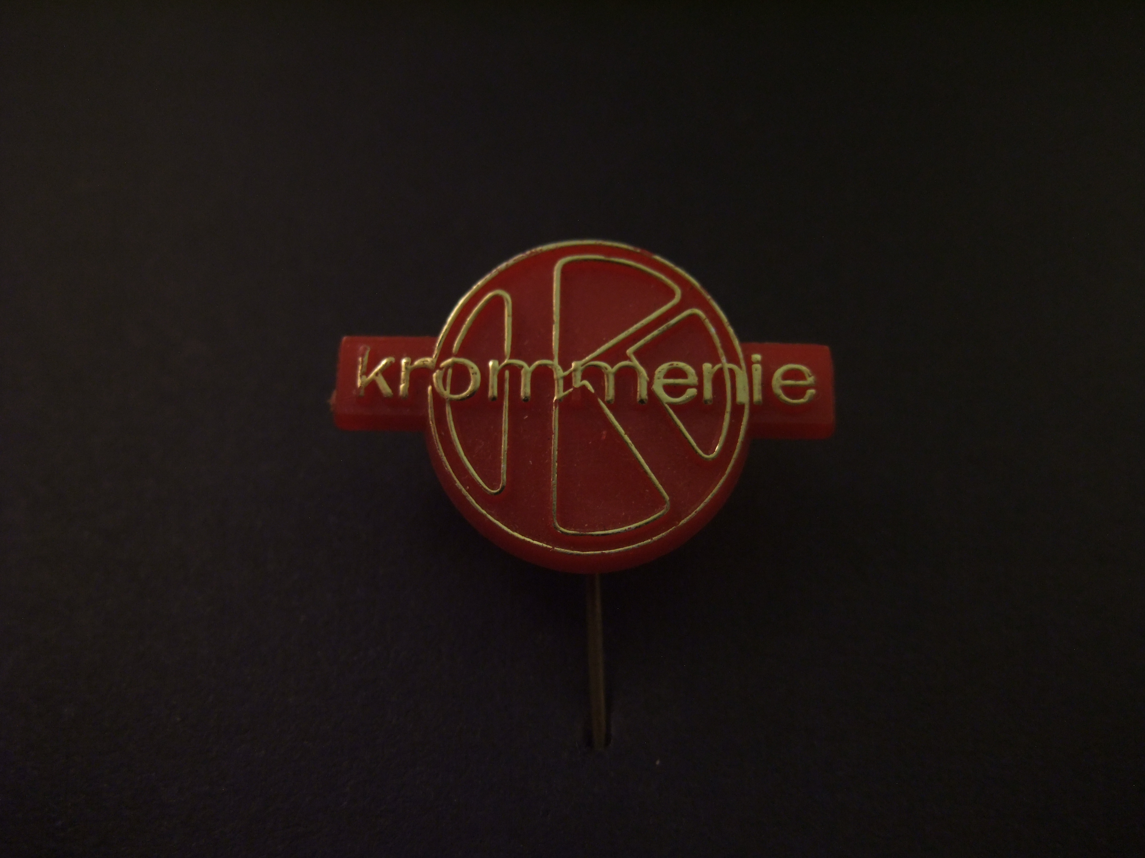 Krommenie Linoleum-vinyl logo rood